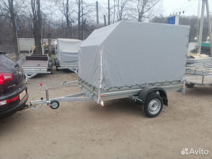 Прицеп 02.022 для сена с тентом аэро 150 см