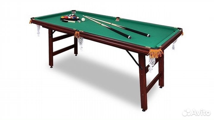 Бильярдный стол - 6 футов. Пирамида / Пул / Снукер