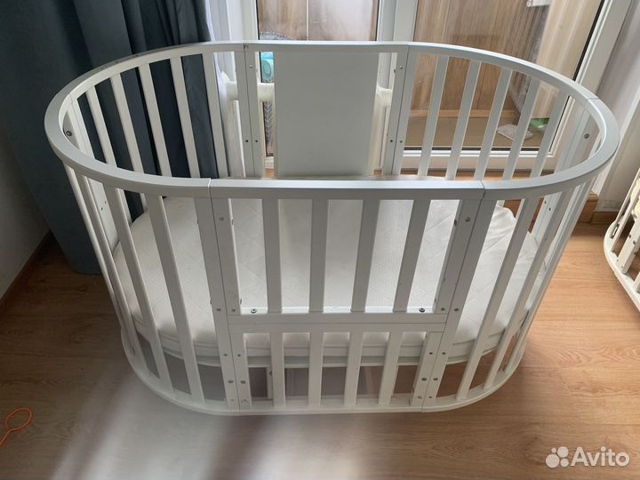 Кровать детская овальная