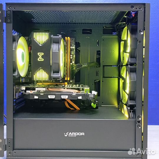 Игровой пк Ryzen3 3200G/GTX1060/16GB/SSD256/HDD700