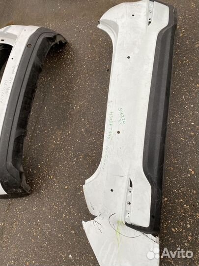 Бампер задний solaris 2019