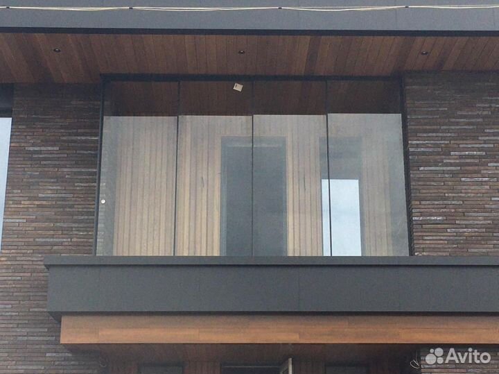 Безрамное остекление