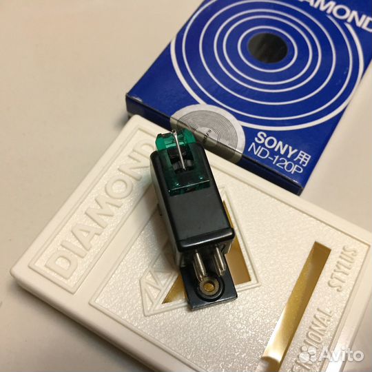 Винтажные пьезо стерео картриджи с новыми иглами