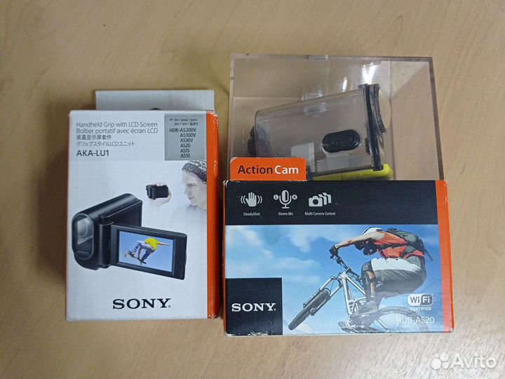 Экшн камера Sony HDR-AS20