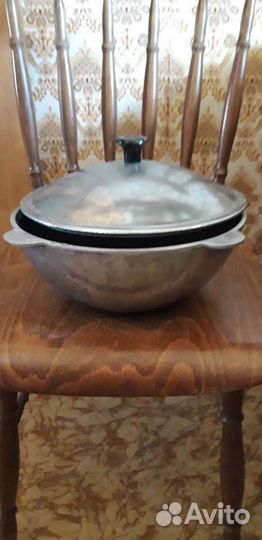 Казан чугунный новый 3литра