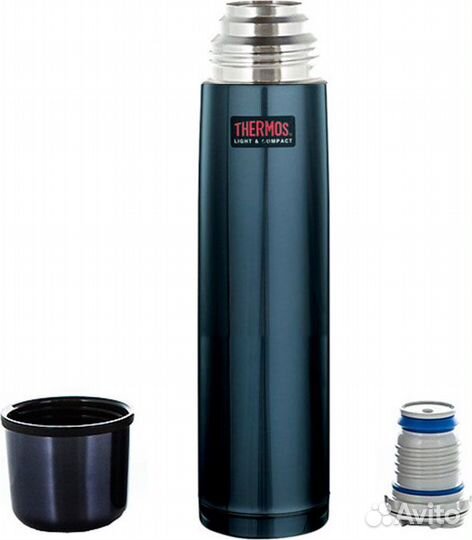 Термос thermos FBB-1000 BC MB 1,0L синий Sta404