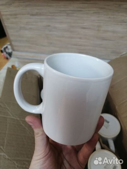Кружки белые