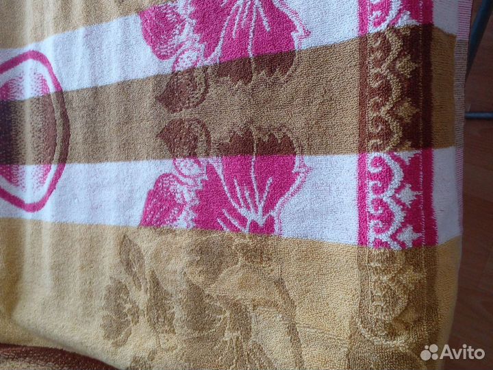 Полотенце банное махровое новое