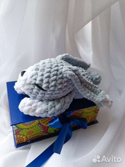 Вязаный зайка