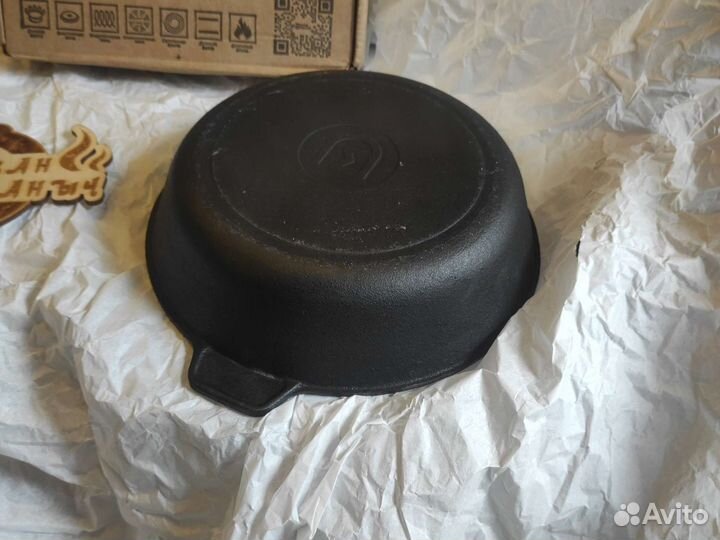 Жаровня чугунная 24*6см