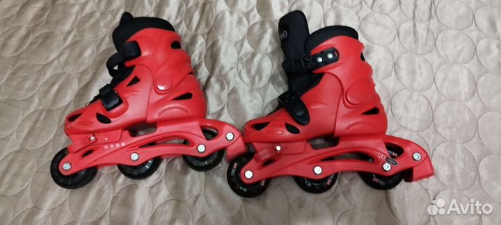Роликовые коньки детские раздвижные