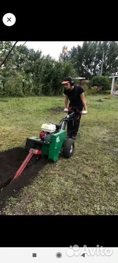 Услуги траншеекопателя