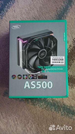 Кулер для процессора deepcool AS500