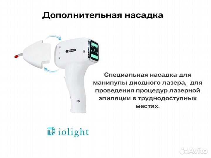 Диодный лазер DioLight Ultra'One 1800вт, рассрочка