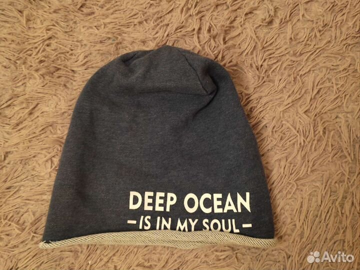 Шапка детская демисезонная для мальчика