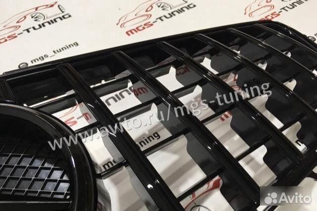 Решетка Mercedes CLS-Class Black W218 10-14г