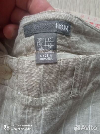 Брюки лен H&M