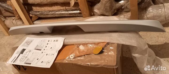 Спойлер задний nissan tiida хэтчбек