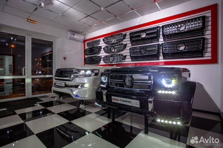 Карбновый корпус зеркала Mercedes G-class w463