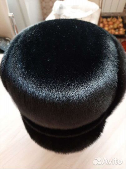 Меховая мужская кепка