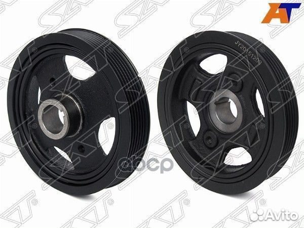 Шкив колленвала toyota BB/belta/passo/ractis/RU