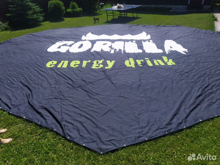 Настил октагона из хлопковой ткани 860*860 см