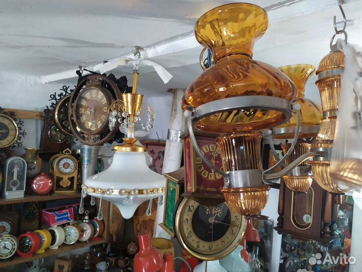 Люстры светильники подвесы СССР