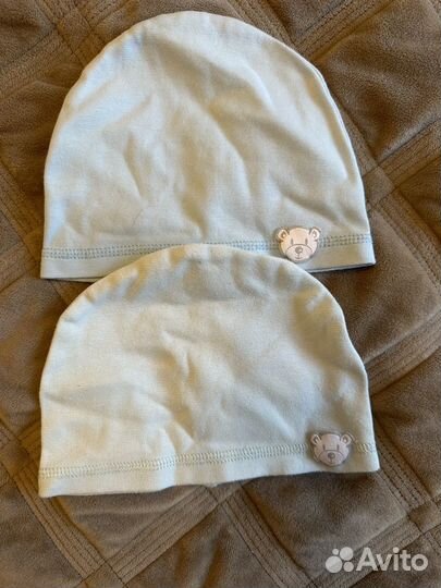 Шапка летняя для новорожденных