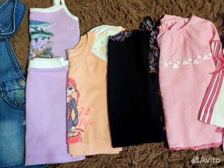 Детские вещи пакетом 5-6 лет