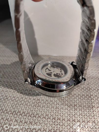 Мужские наручные часы механические Rolex Black