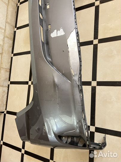 Задний бампер на hyundai sonata7 тагаз