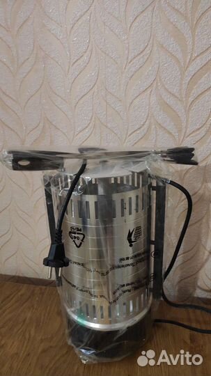 Электрошашлычница новая