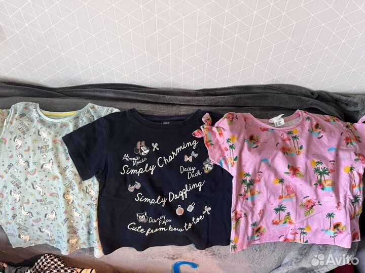 Вещи пакетом на девочку zara hm mango 110-116