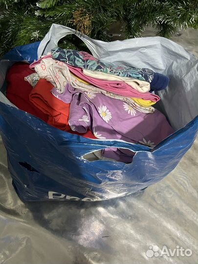 Вещи пакетом на девочку