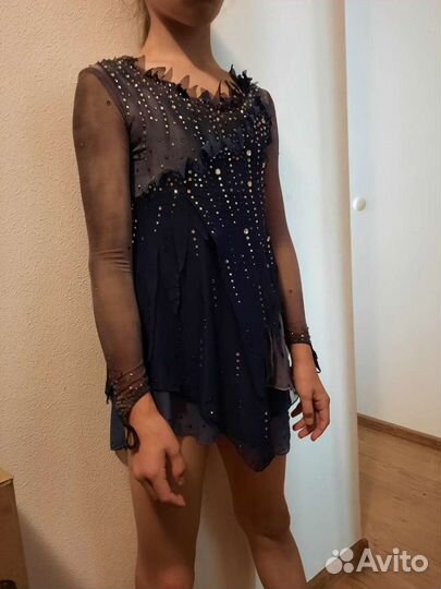 Платье для фигурного катания 140-146