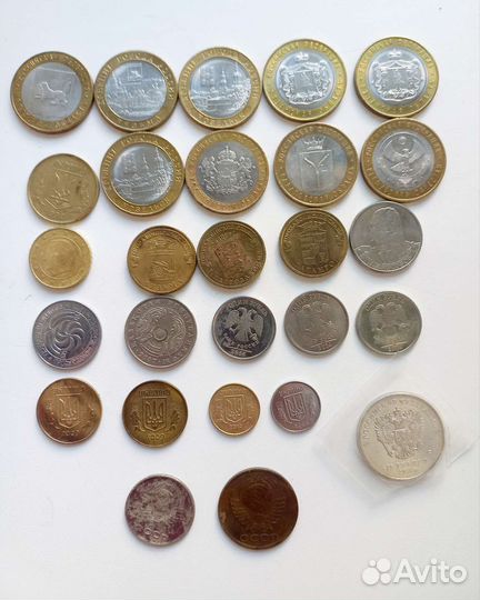 Монеты из разных стран