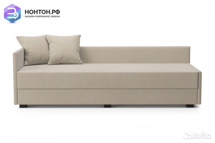 Тахта Гарди темно-бежевая