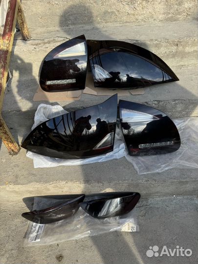 Задние фары на Porsche Cayenne