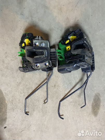 Замок передней левой двери киа рио 3 солярис 1