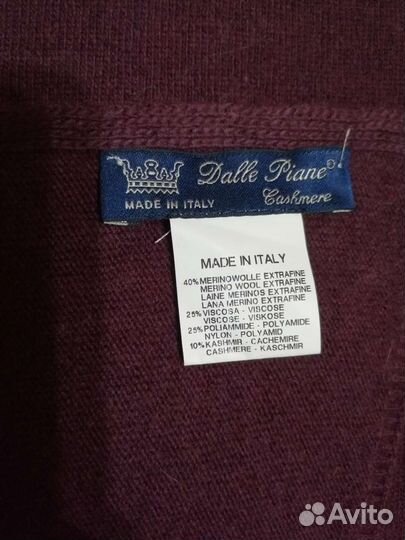 Dalle piane cashmere палантин
