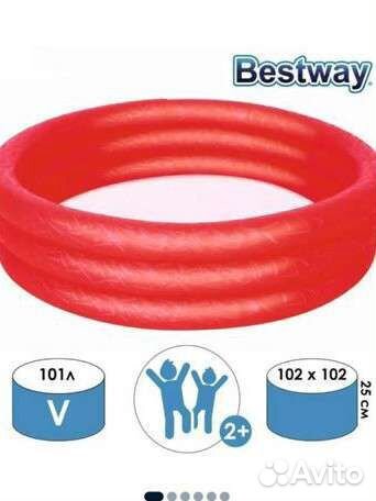 Бассейн надувной