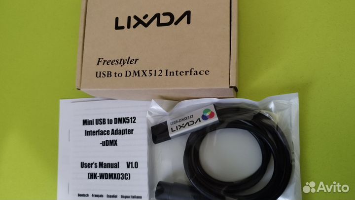 Usb - Dmx 512 адаптер переходник новый