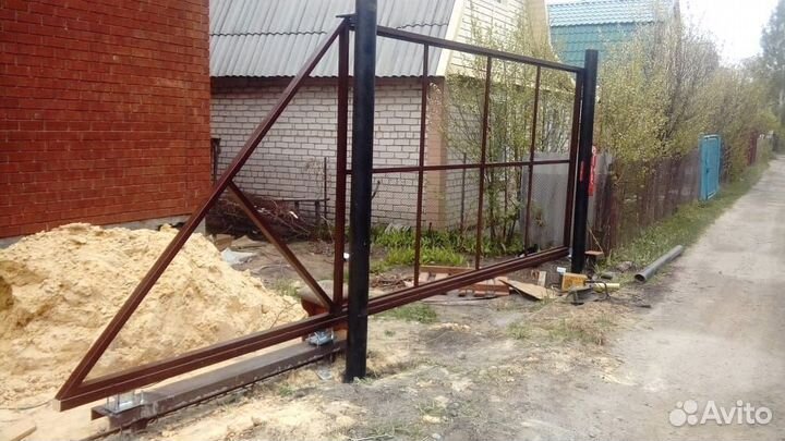 Каркас для откатных ворот