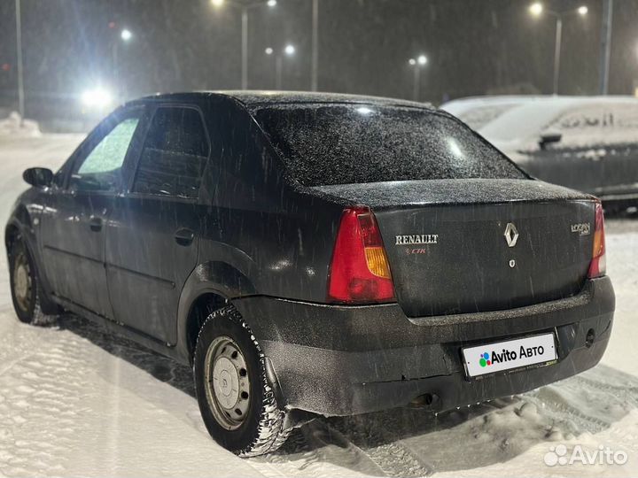 Renault Logan 1.4 МТ, 2006, 350 000 км