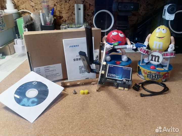 Wifi адаптер с Bluetooth для пк