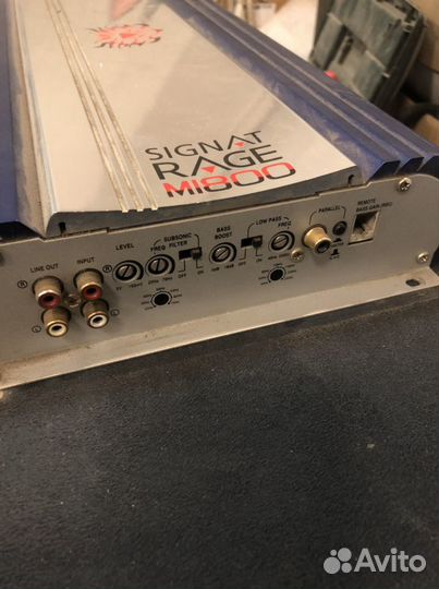 Сабвуфер с усилителем