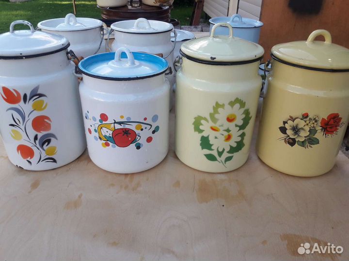 Эмалированная посуда СССР