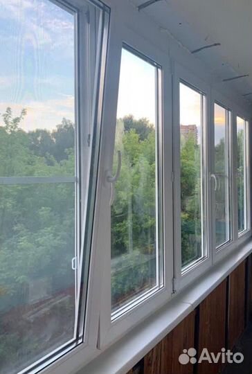 Окна на балкон