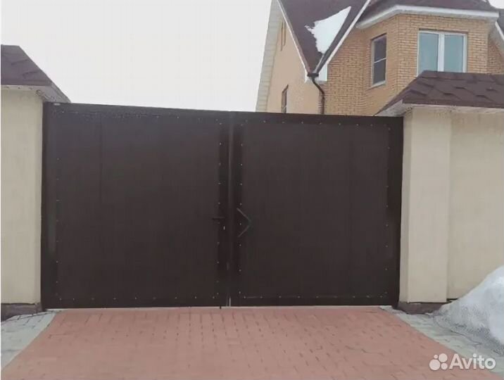 Распашные ворота атоматич-ие гарантия