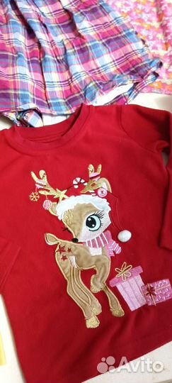 Пакет бу вещей на девочку 104, на 4 года +